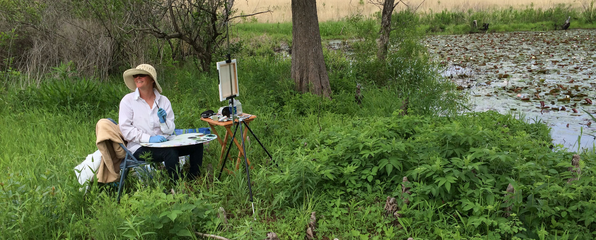Plein Air Painting at the PGT_5213